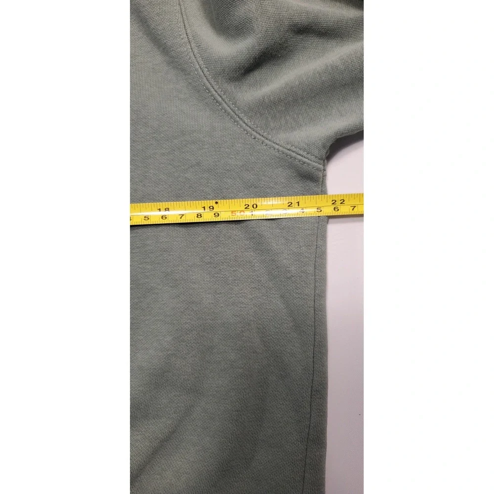 The North Face Mens Hoodie Green Pullover Hooded Sweatshirt‎ Size Small